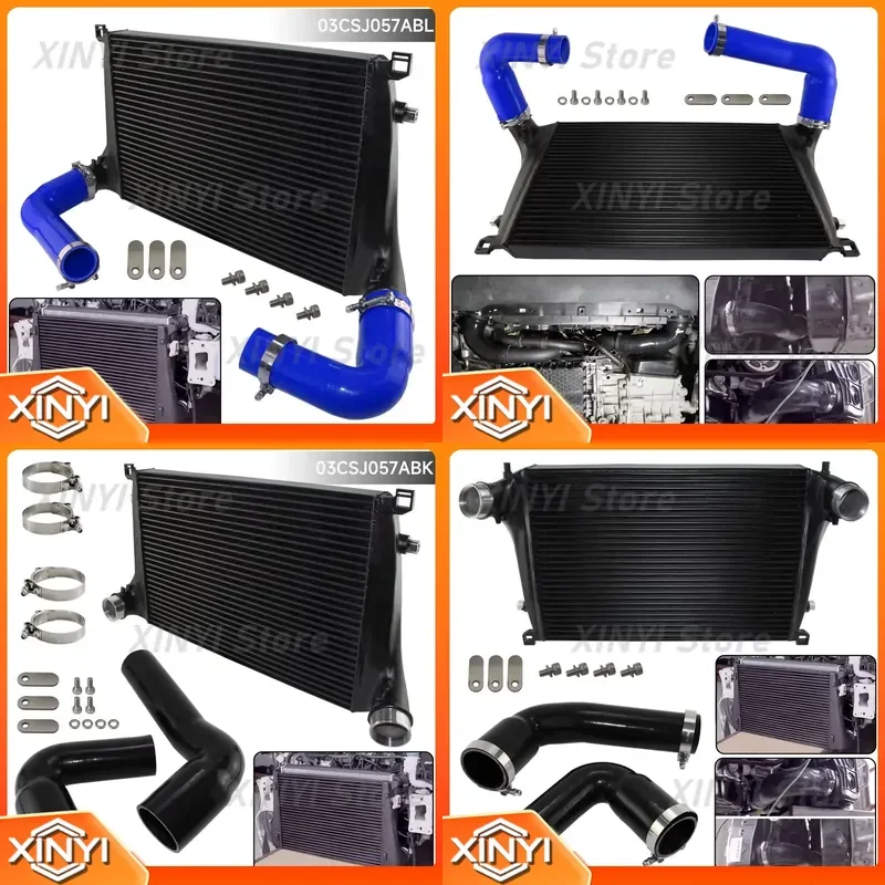 Performance Aluminum Front Mount Intercooler Hose Kit for VW Arteon Golf R MK8 GTI VAG EA888 Gen.4 Leon FMIC Skoda
