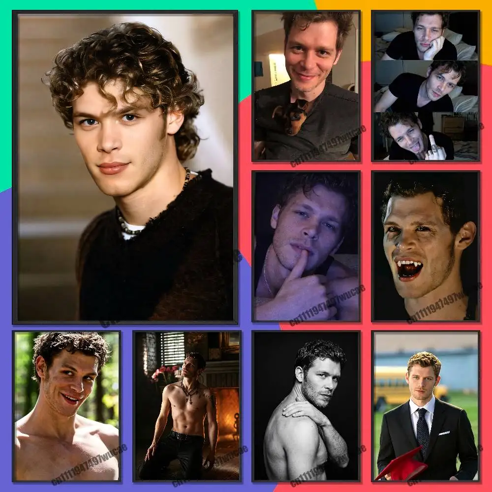 For Klaus Mikaelson Joseph Morgan Poster Cover Sticker Paper Home Decoration Custom Self-adhesive Souvenirs Playbill