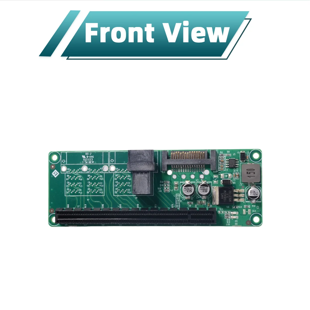 SFF-8643 To PCIe 3.0  X16 Slot Adapter Board U.2 To PCI-E X16 Riser Card Backplane for Server SSD High Speed SFF 8643 U2