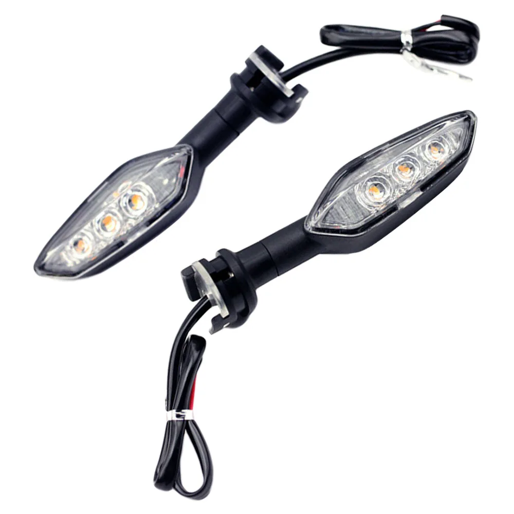 12 فولت الضوء الأصفر دراجة نارية مؤشر LED دراجة نارية بدوره إشارات أضواء صالح لياماها MT-15 M-SL AZ 150 2016-2015