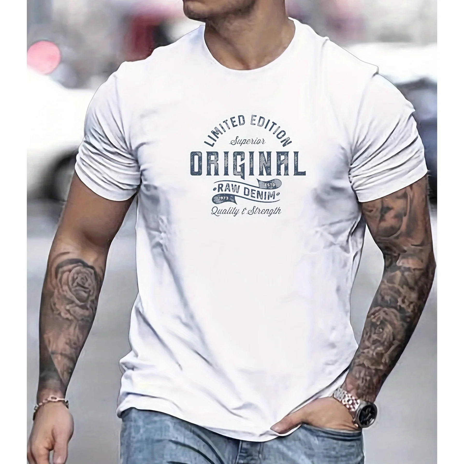 

Trendy Letter 3D Printing Street Short Sleeve T-shirt Summer Casual Oversize O-neck Tee American Style Tops Hip Hop Rap Clothing