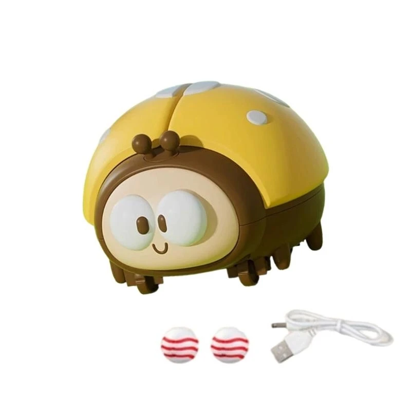 Электрическая игрушка с парящим мячом, дизайн мультяшных жуков, стимулирует творчество и развитие реакции 15UB