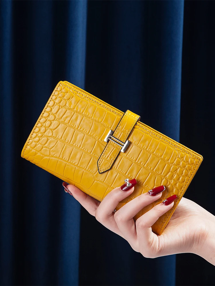 portefeuille-long-haut-de-gamme-en-cuir-veritable-motif-crocodile-compact-avec-cordon-de-serrage-clip-universel-en-cuir-accessoire-de-mode-jeune