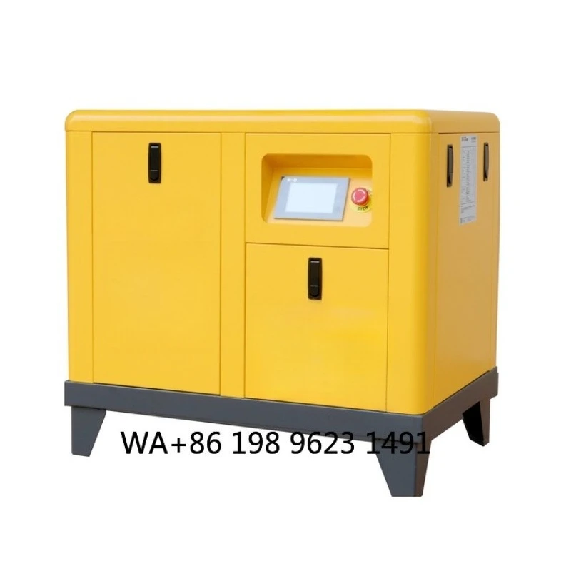 Portable Permanent Magnet VFD Screw Air Compressor 7.5KW High Efficiency Industrial Air Compressor