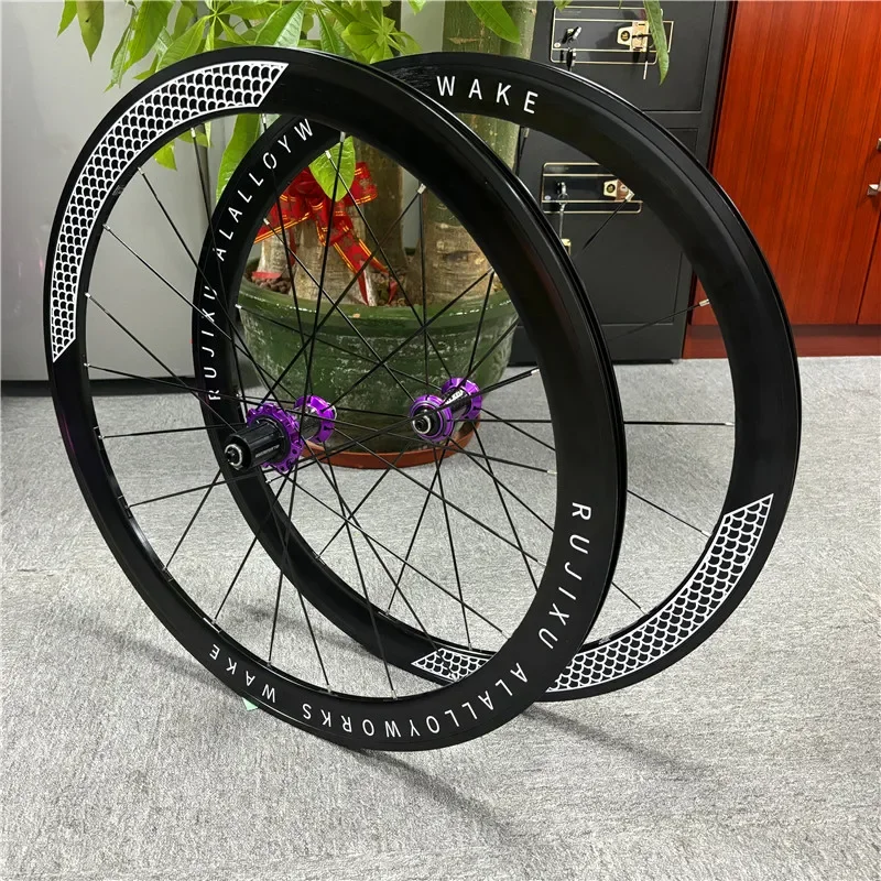 RUJIXU Road Bicycle Wheel V brake disc brake 700C 23C 25C 28C Road Bike Wheelset Aluminum Alloy 700C Bicycle Wheel Rim