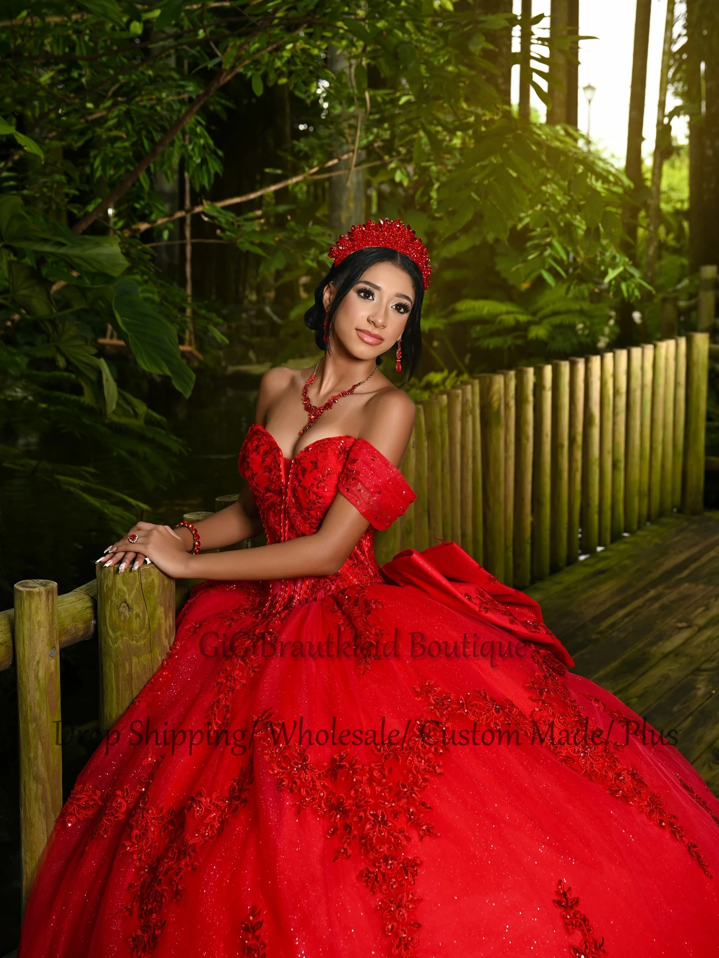 Vendanie glamouroso fora do ombro vestidos de baile para meninas ilusão apliques bowknot quinceanera vestido vestidos de 15 personalizado