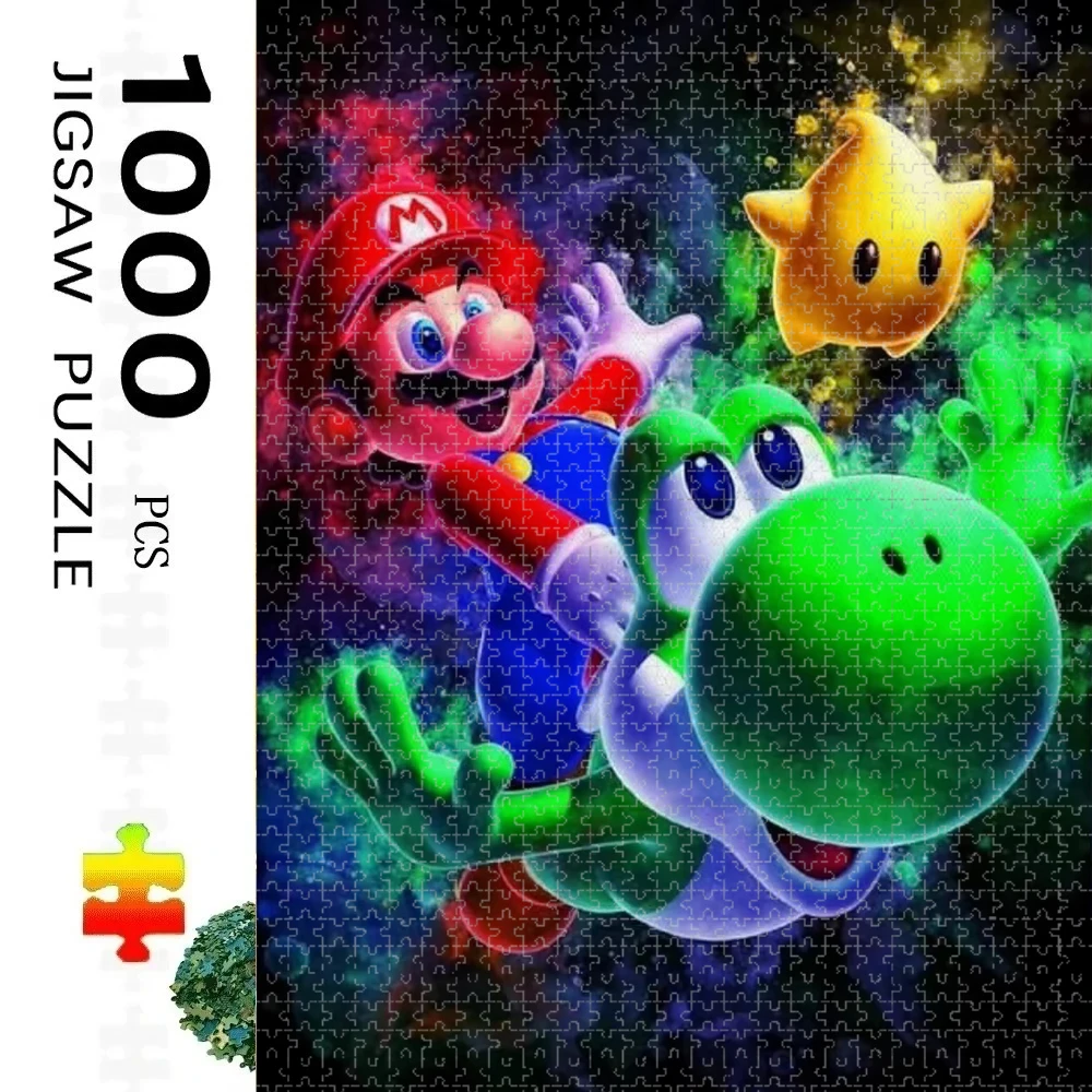 

Пазлы H Mario Bros. (00 элементов) – сложные семейные игры для игровой комнаты, спальни, гостиной, в подарок