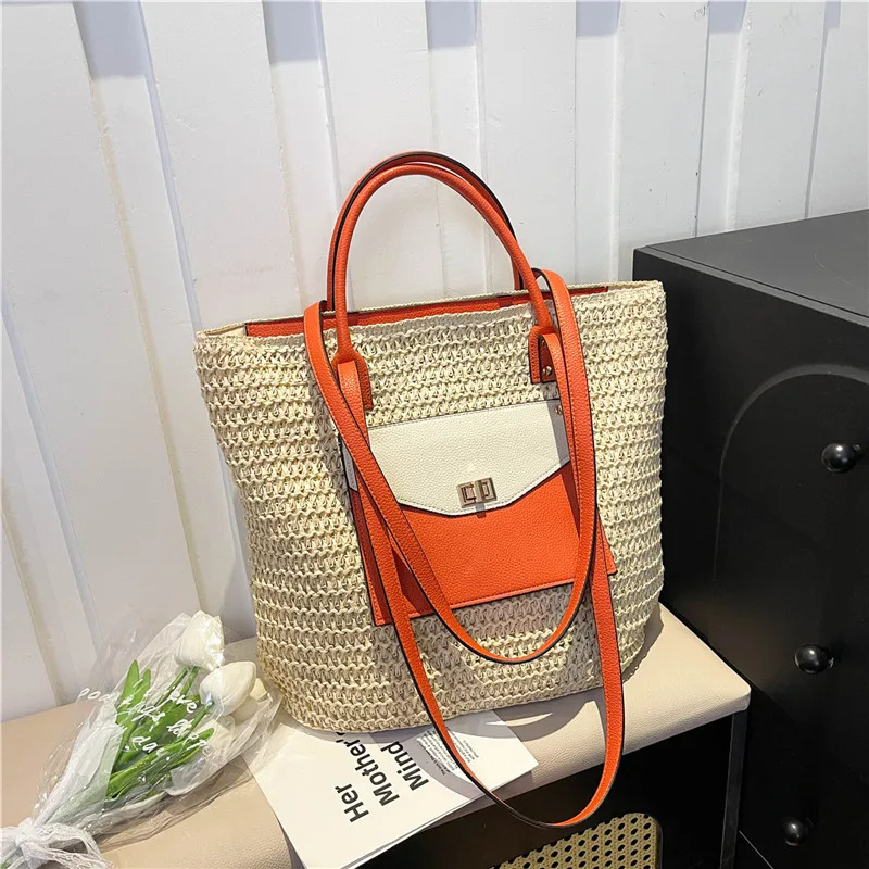 2025 New Luxury Design Handbag for Women, A Woven Single-shoulder Women's Crossbody Tote Bag with A Sense of Sophistication