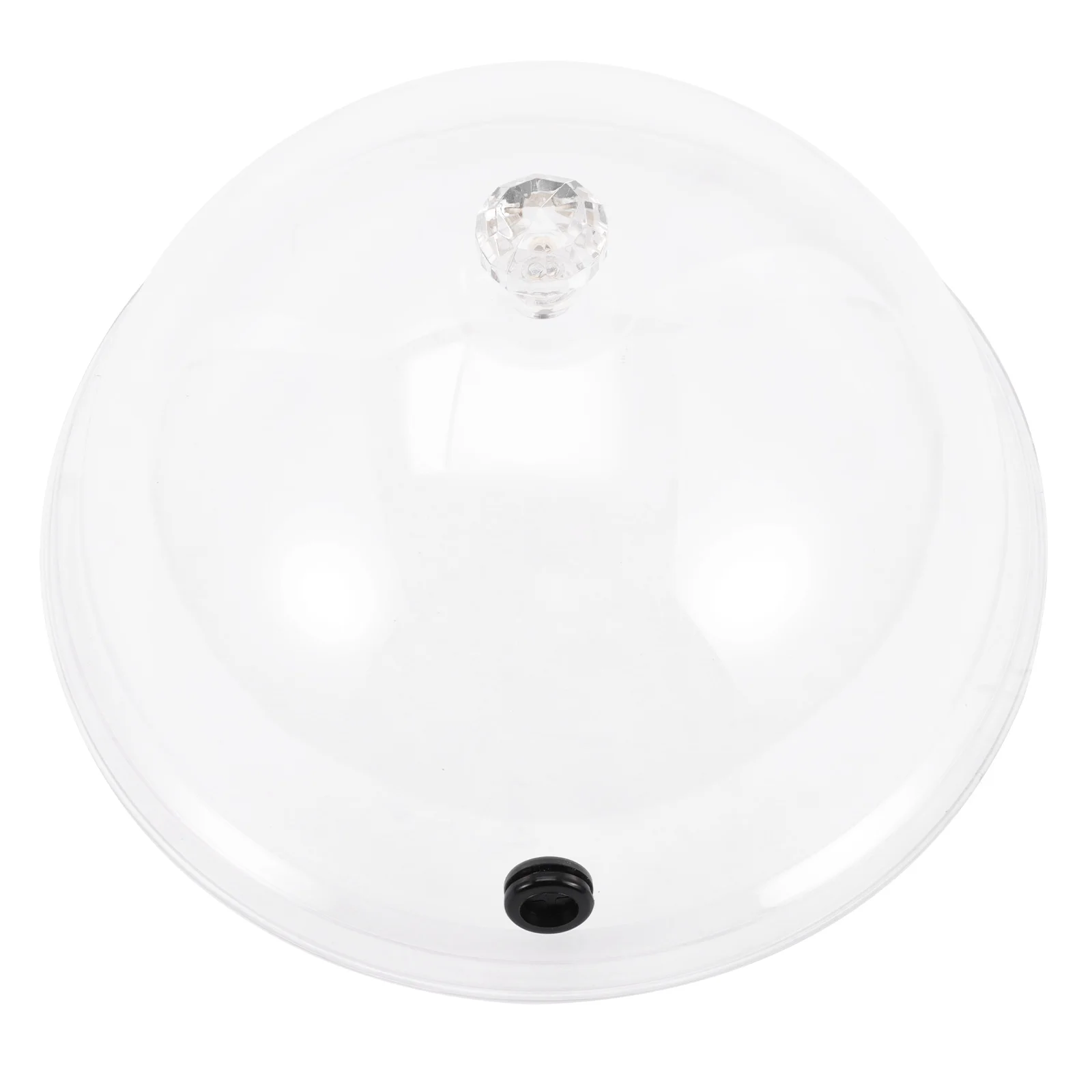 

26.5*14.3cm Cover Accessories Molecular Gastronomy Smoke Dome Food Cloche for Party Buffet Dessert Display Dustproof