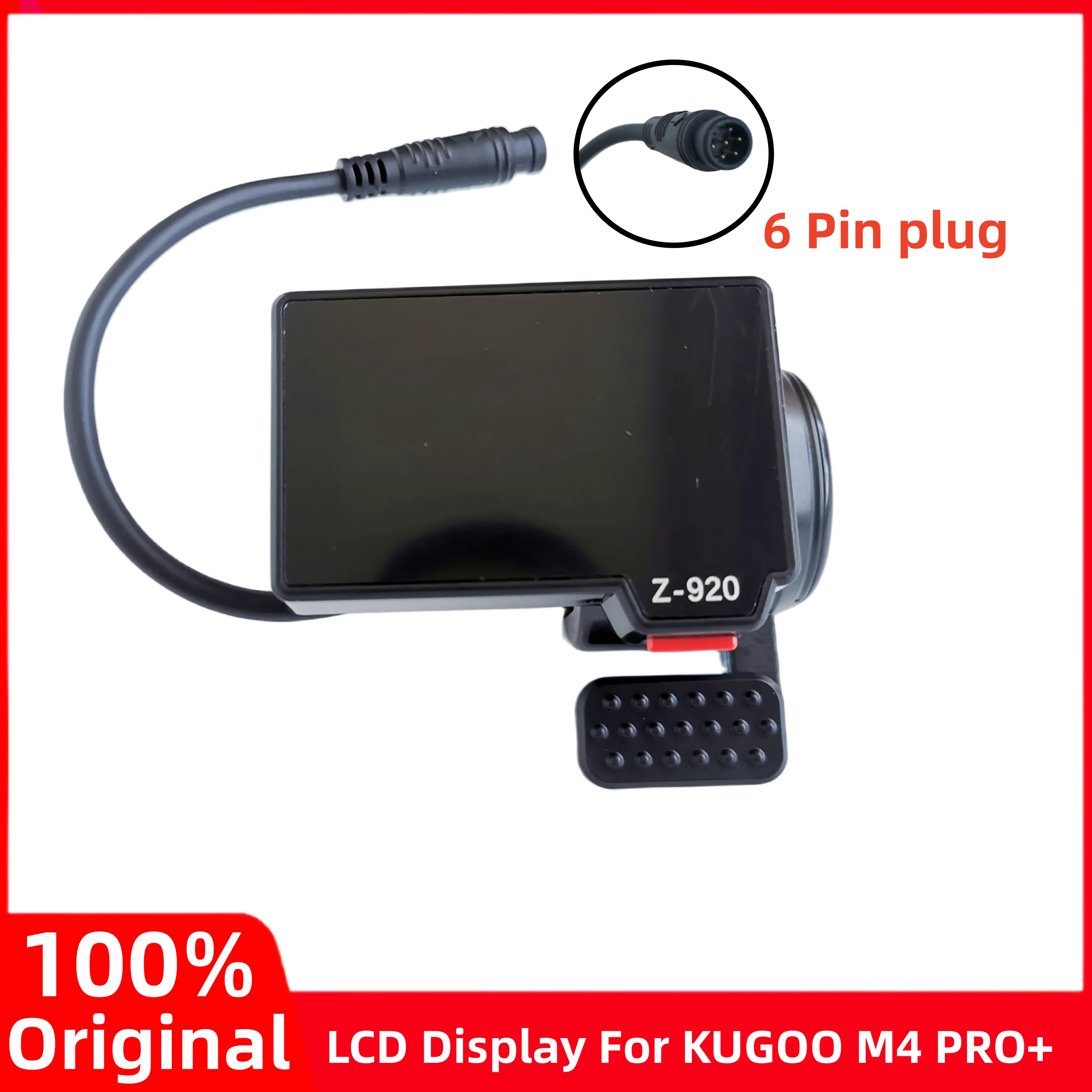 LCD Display 6 Pin For KUGOO M4 PRO+ 2022 New Electric Scooter Instrument Display Replace Accessories
