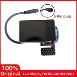 LCD Display 6 Pin For KUGOO M4 PRO+ 2022 New Electric Scooter Instrument Display Replace Accessories