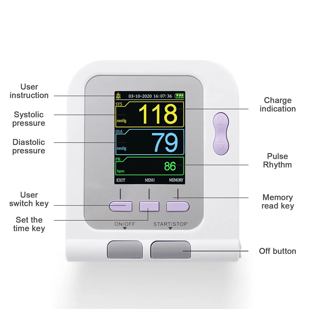 WBP-08A Bloeddrukmeter Digitale Veterinaire Bloeddruk