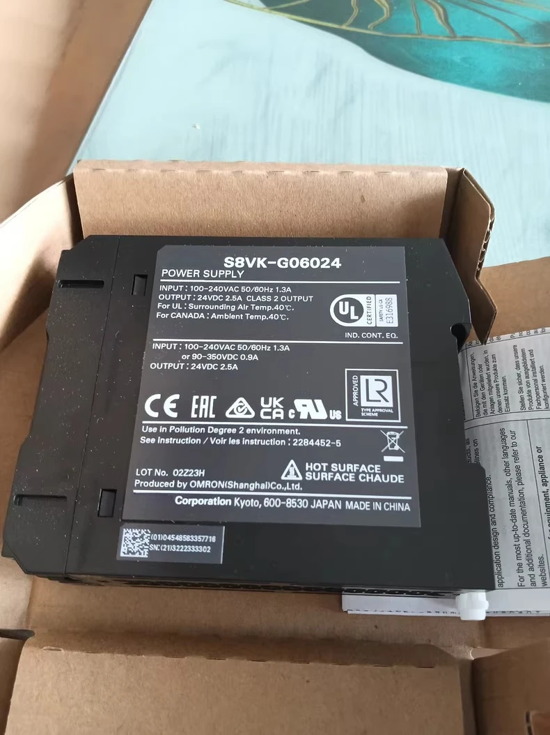 

New S8VK-G06024 For Omron S8VK-G06024 Single-Phase Switching Mode Power Supply
