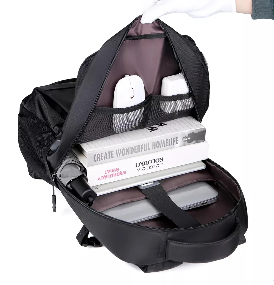 Remoid 15.6 Inch Travel Laptop Backpack Men Knapsack Decompress Business Hiking School Backpack Bags With Laptop Compartment