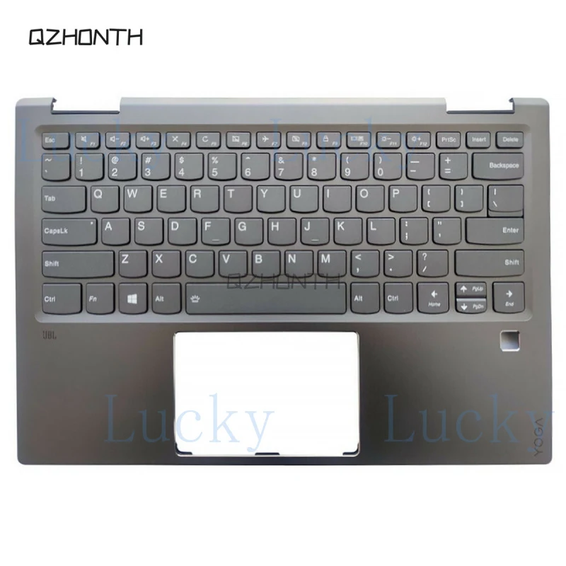

f New For Lenovo Yoga 720-13 720-13IKB Palmrest Upper Case w/ Backlit Keyboard