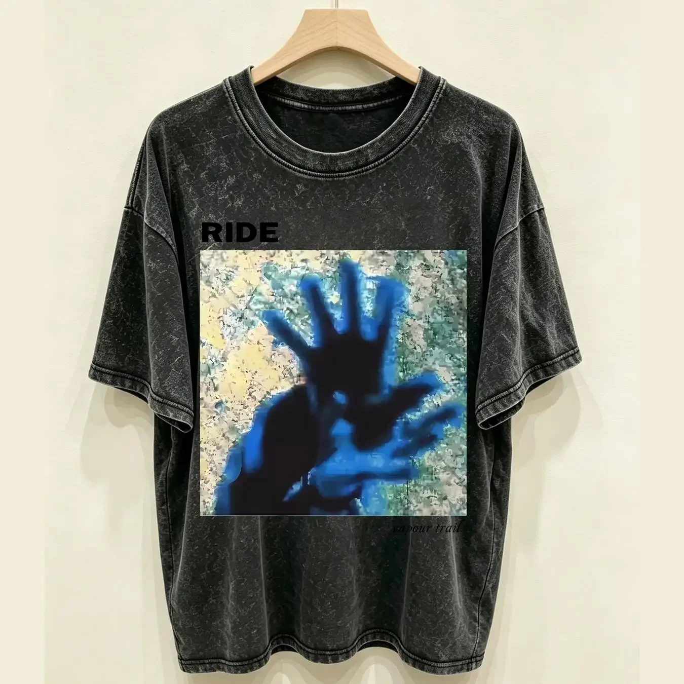 washed T Shirt The Best Product Ride Band Vapour Trail 1991 Size S 5XL long or short sleeves vintage Washed