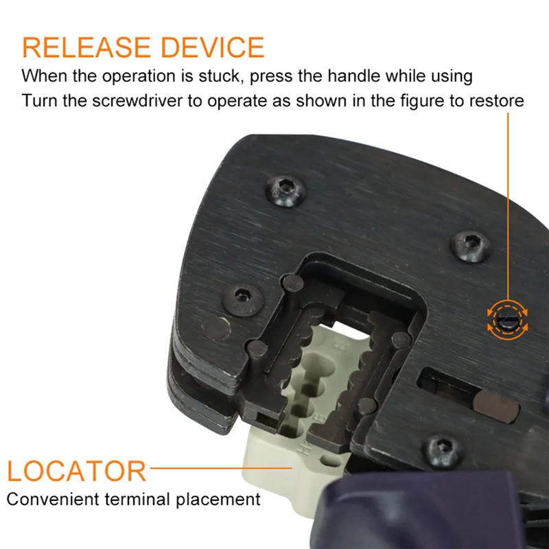 

HHO-YEP-166 Aviation Heavy-Duty Vertical Crimping Pliers 0.5-4Mm2/20-11AWG Electrical Terminal Tool
