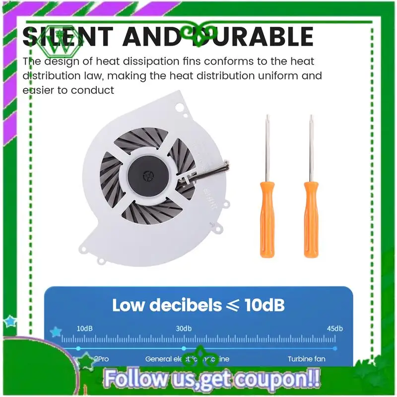 

Reliable-Ksb0912he-Ck2mc Internal Cooling Fan For Sony Ps4 Cuh-12Xx Cuh-1215A Cuh-1215B Cuh-1200 Cuh-1200Ab01 Cuh-1200Ab02 Conso