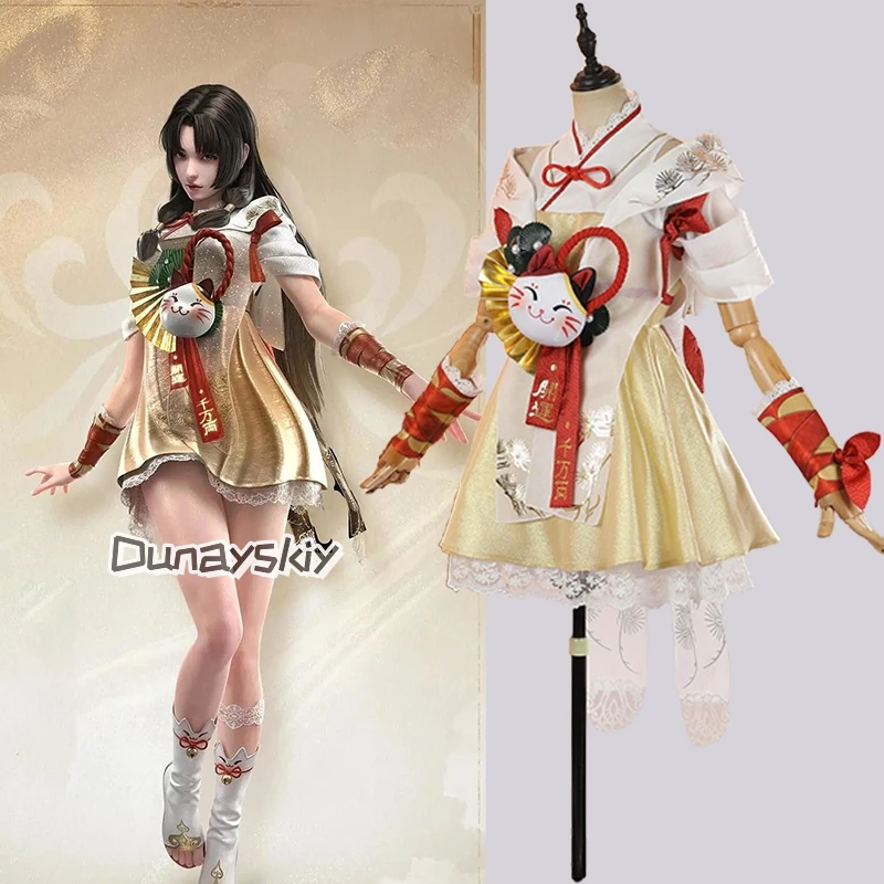 

Kurimi Cosplay Game Naraka: Bladepoint Costume Lolita Women's Dresses Costumes jirai kei Anime Outfit Halloween Role-playing