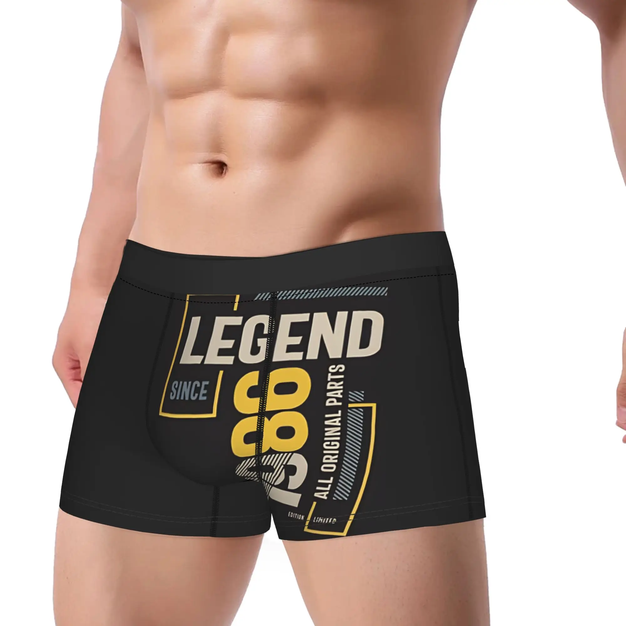 Legend Since 1986  40th Birthday Underpants Homme Panties Men's Underwear Comfortable Shorts Boxer Briefs