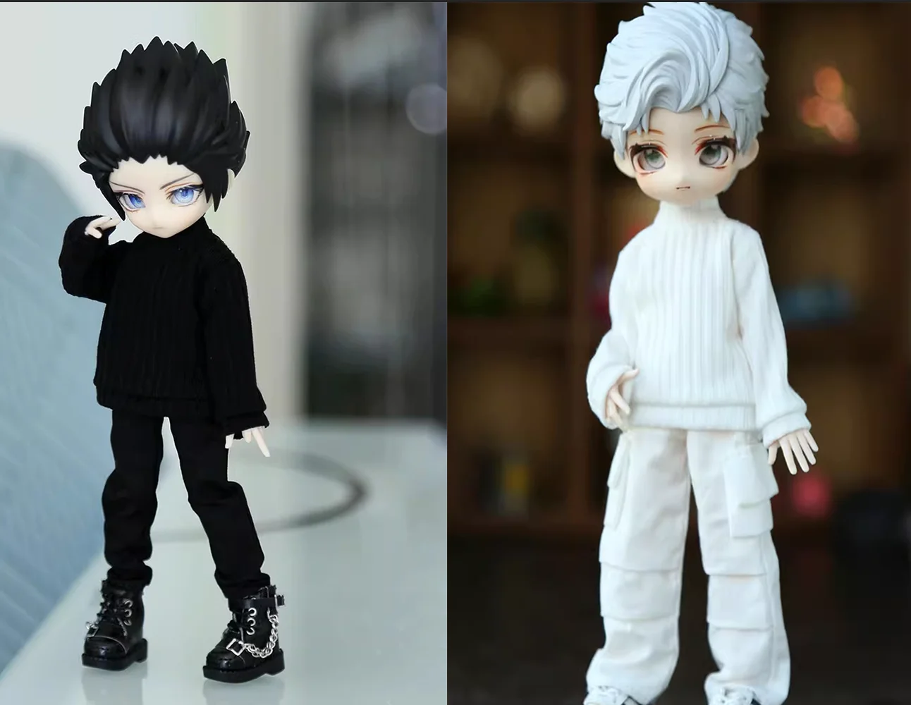 

Snail 1/12 Big12 Points BJD Clothes Long Sleeved Sweater Base Shirt Model Ashi 2.0 3.0 Body In Stock