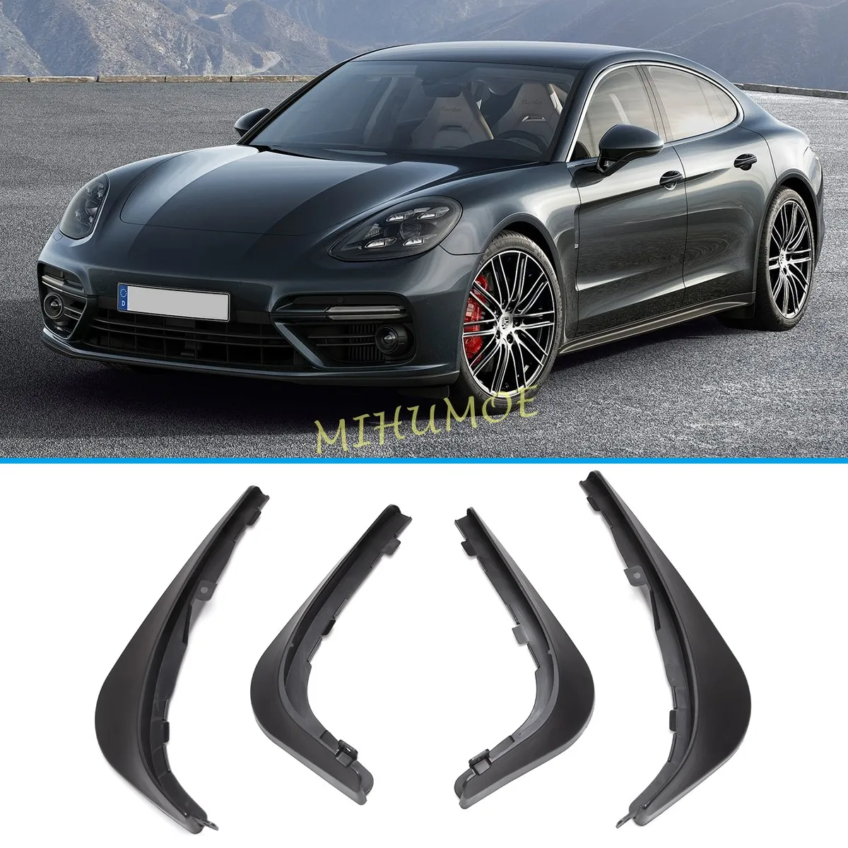 

Для Porsche Panamera 2017-2023: Брызговики, защита от грязи, аксессуары