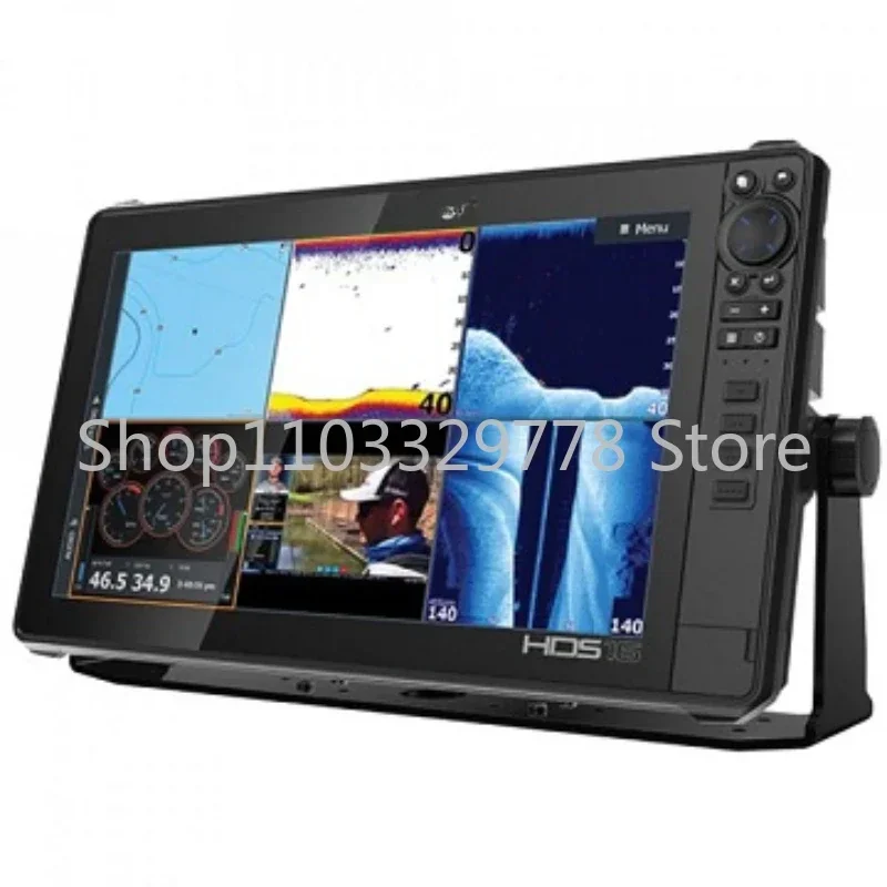 Навигационная-система-lowrance-hds-16-с-активной-поддержкой-изображений-трансдьюсер-для-настенного-монтажа-3-в-1-карты-c-map-pro-скидка-на-продажи