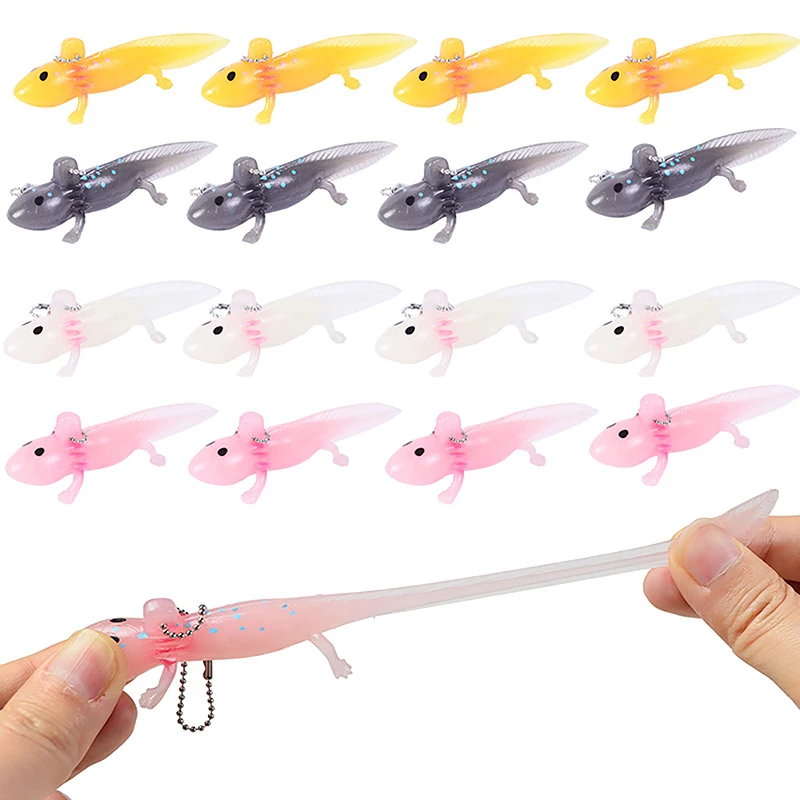 

Simulation Fish Decompression Pendant Funny Keychain Anti-stress Soft Pressure Toy Funny Squeeze Prank Joke Toy Gift