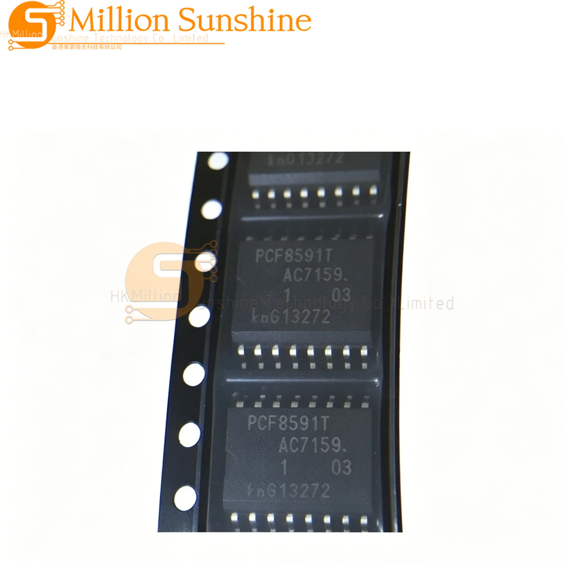 10pcs PCF8591 PCF8591T8-bit ADC/DAC Converter Chip SOP-16