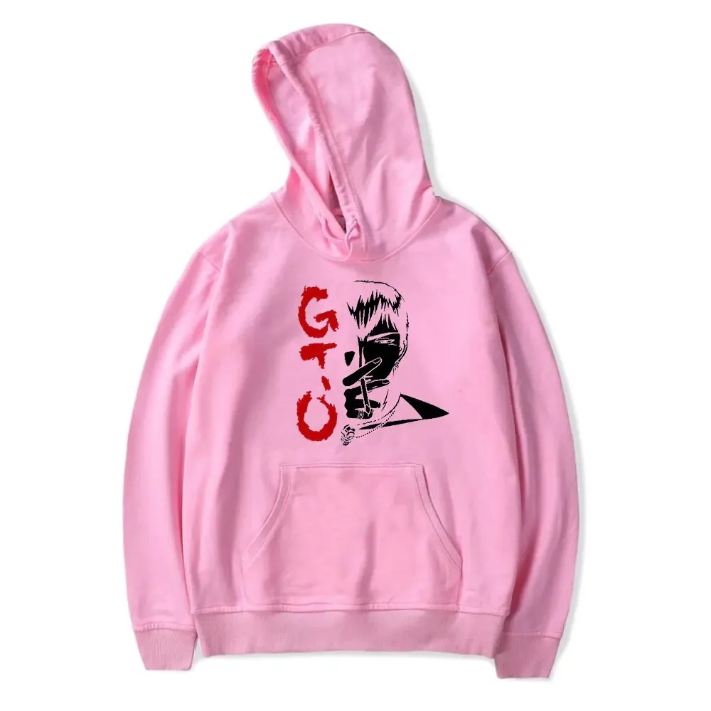 Hoodie Anime para homens, Grande professor Onizuka, Masculino Pullover, manga gráfica comprada, 2024