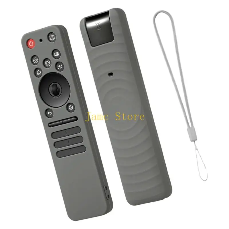 LX0B Silicone Cover For MR25GA Remote Control With AntiSlip Design Wrist Strap
