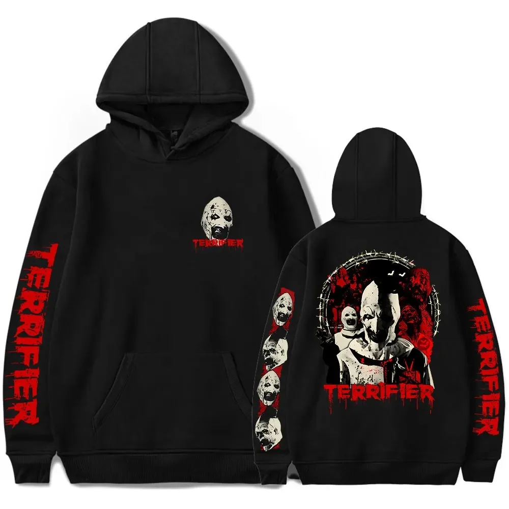 Terrifier Art the Clown Merch Hoodies Cosplay Women Men Fashion Casual Streetwear Outdoor Sweatshirts Clothing Fashion