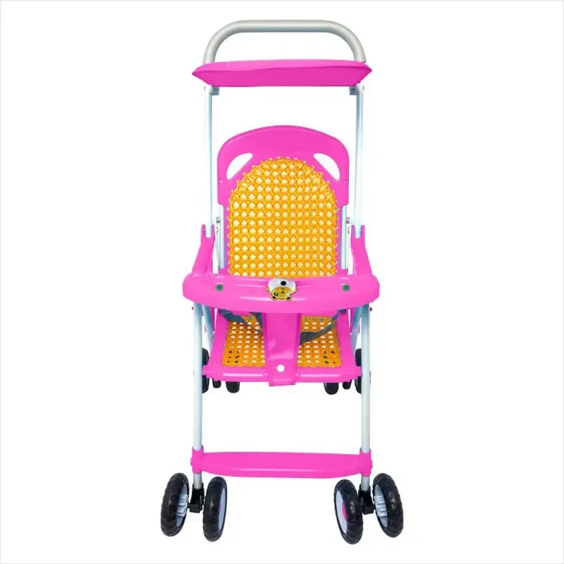 Summer Rattan Outdoor Stroller Durable Plastic Lightweight Portable Comfortable Seat for Sitting and Resting Best Selling