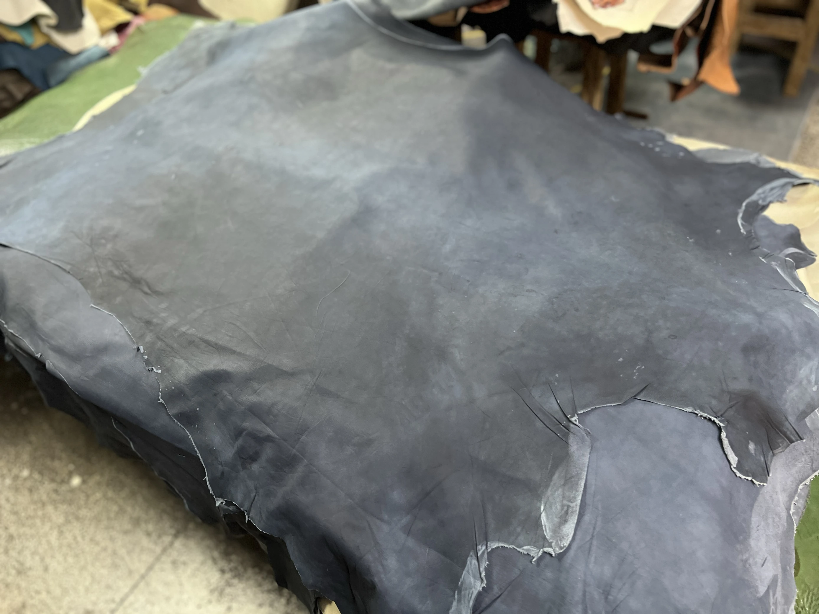 Defect Genuine Leather Deerskin! Italian Imported Deerskin 1-1.5mm
