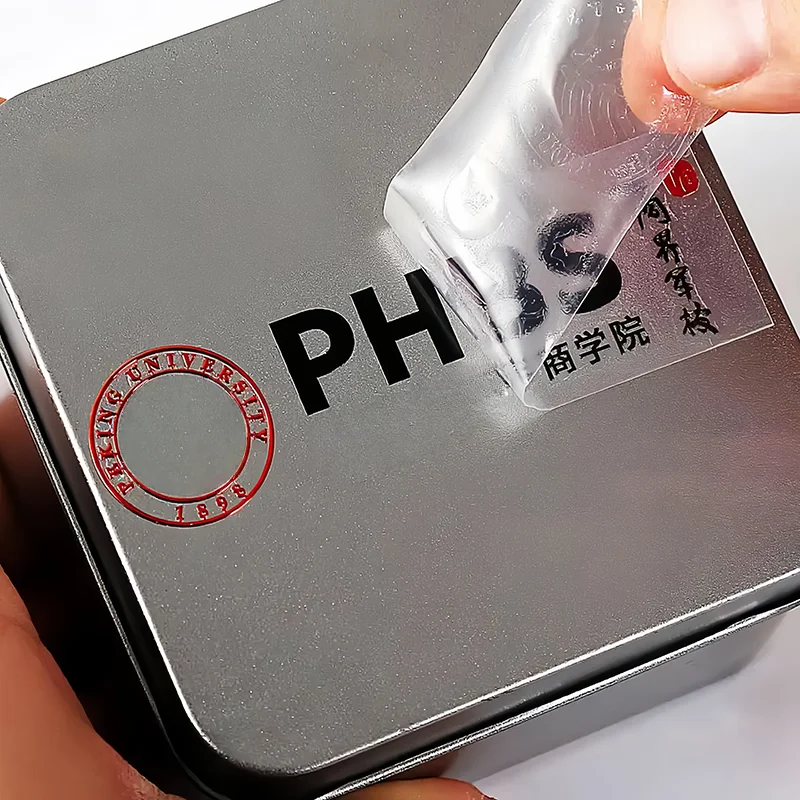 

Custom Stickers 50pcs Logo Transfer Sticker Uv Print Customized Labels Personalized Wedding Label Gifts Birthday Anniversary