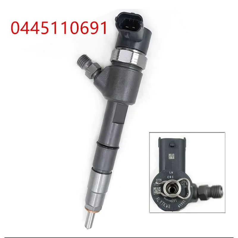 

691New Auto Parts Common Rail High pressure Injector 0445110691 Assembly Nozzle Is Suitable For Beiqi Foton Cummins Engine G0303