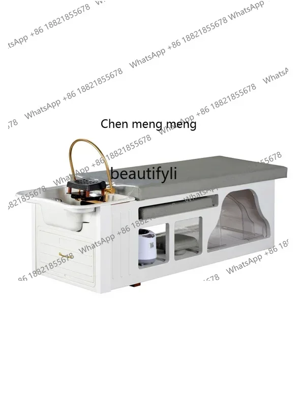 cc182l Hair Salon Hair Saloon Dedicated Head Treatment Bed Thai Head Washing Belt Constant Temperature Water Circulation Fumigat