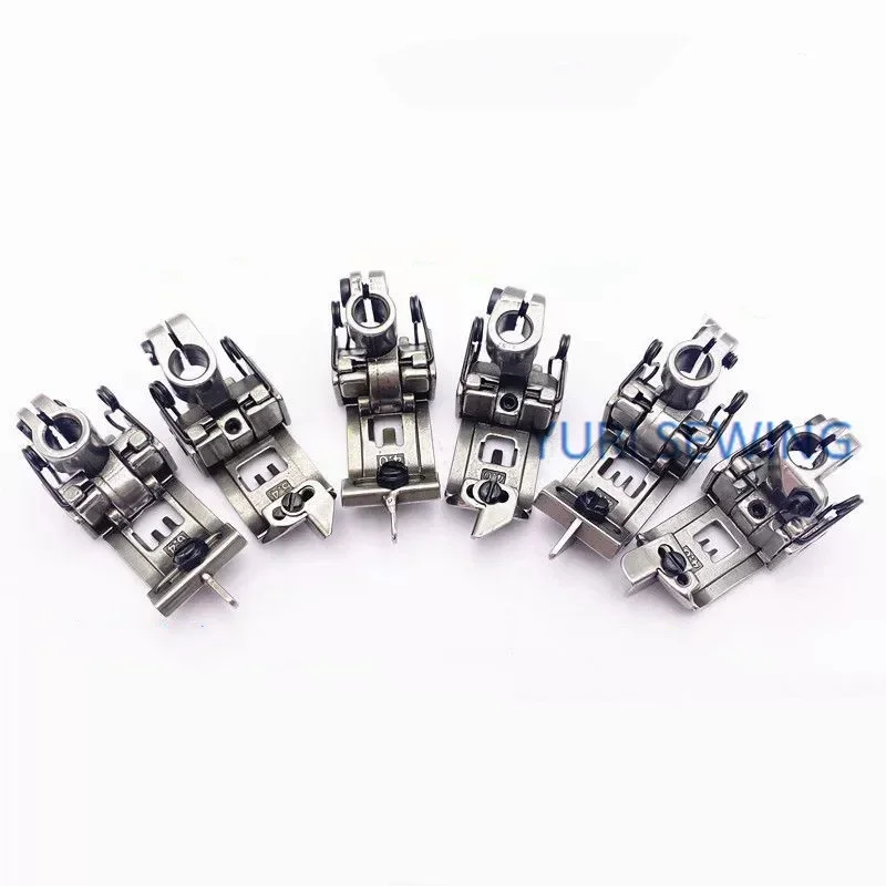 Pegasus/Siruba 700/747  with knife middle point presser foot 3 needle 5 thread interlocking coverlock industrial sewing machine