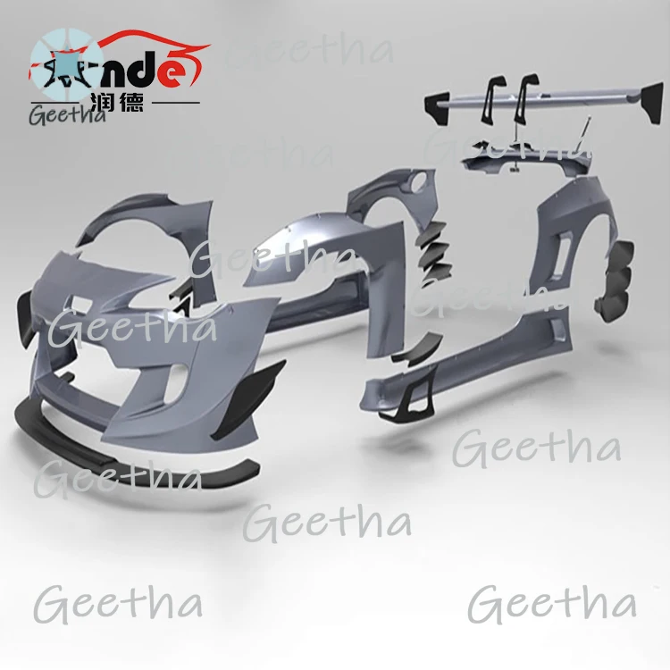 

Runde GT86 Body Kit for Toyota 12-16 GT86 BRZ Rocket Bunny 3rd Wide Body Kits Car Bumpers Front Bumper Side Skirts Fender