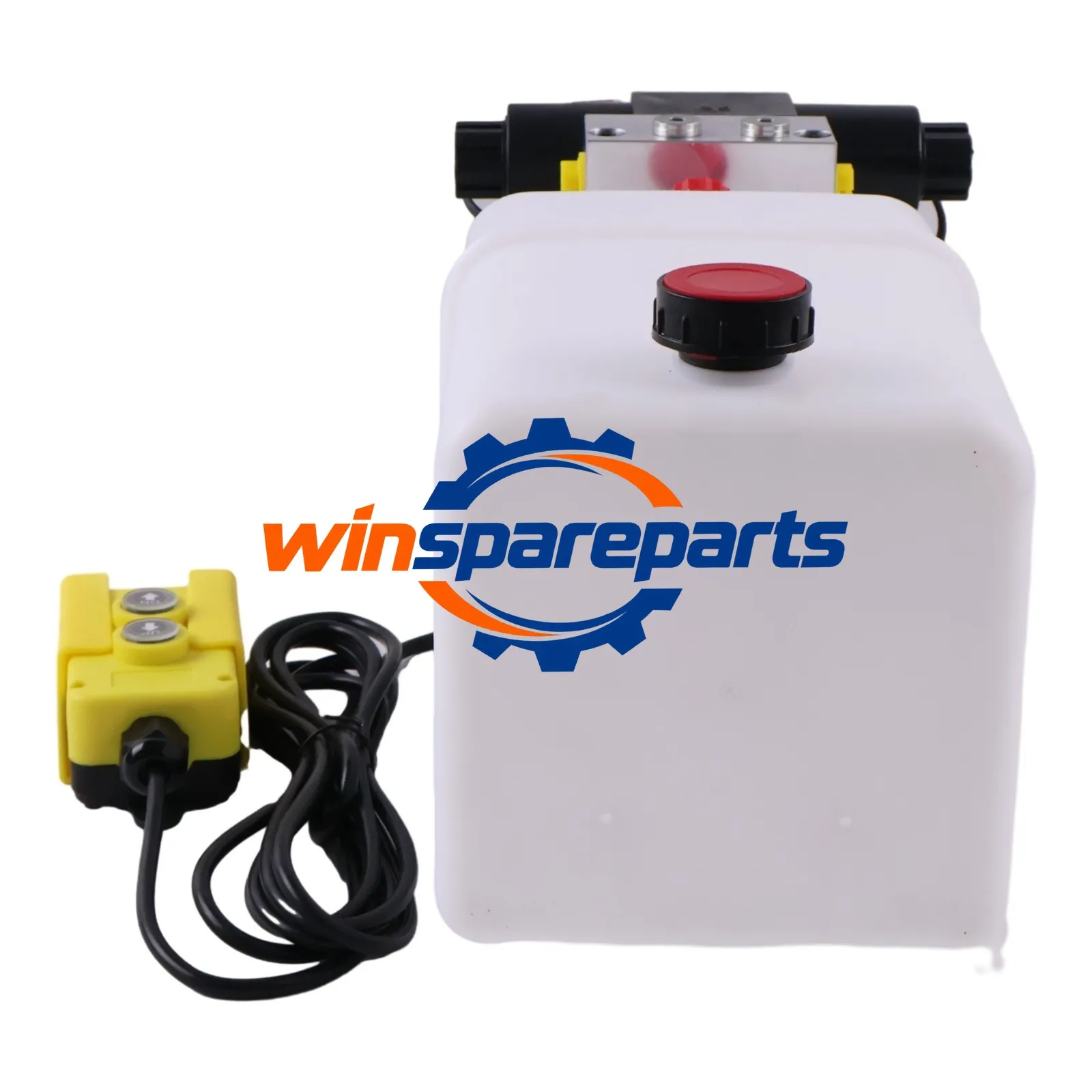 12V DC Double Acting Hydraulic Power Unit 8 Quart Tank With Remote Control