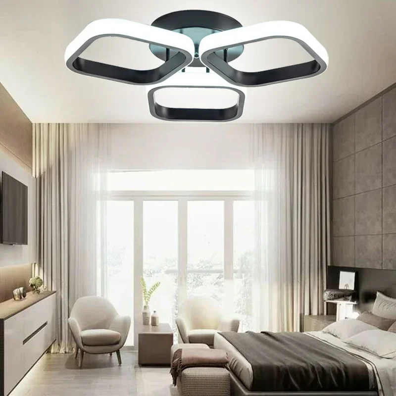 

LED Ceiling Light Modern 3 Rings Ceiling Lamp for Bedroom Living Room Bathroom Entrance Corridor Ceiling Kitchen Lighting