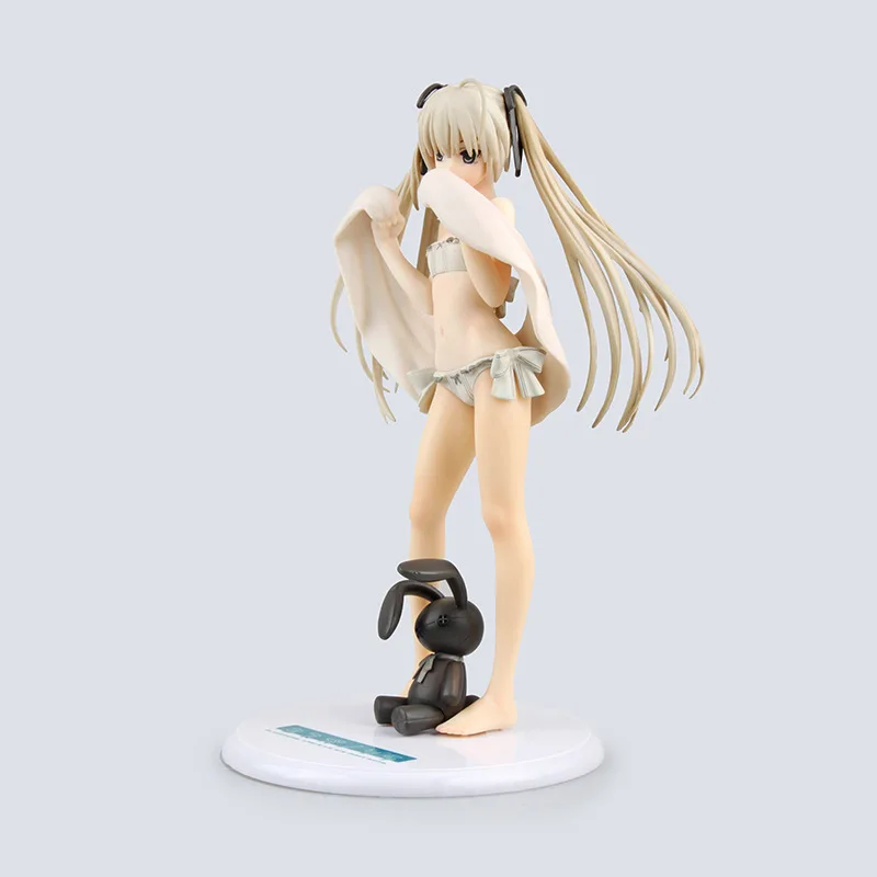 Anime Yosuga No Sora Kasugano Sora Swimsuit PVC Action Figure Collectible Model Doll Toy 19CM