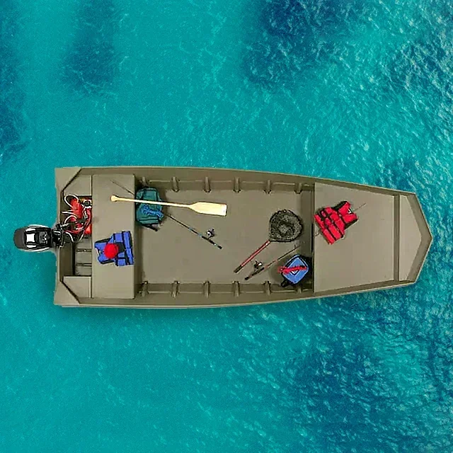 เรือตกปลาอลูมิเนียมเชื่อมใหม่ ขนาด 16 ฟุต สำหรับขาย