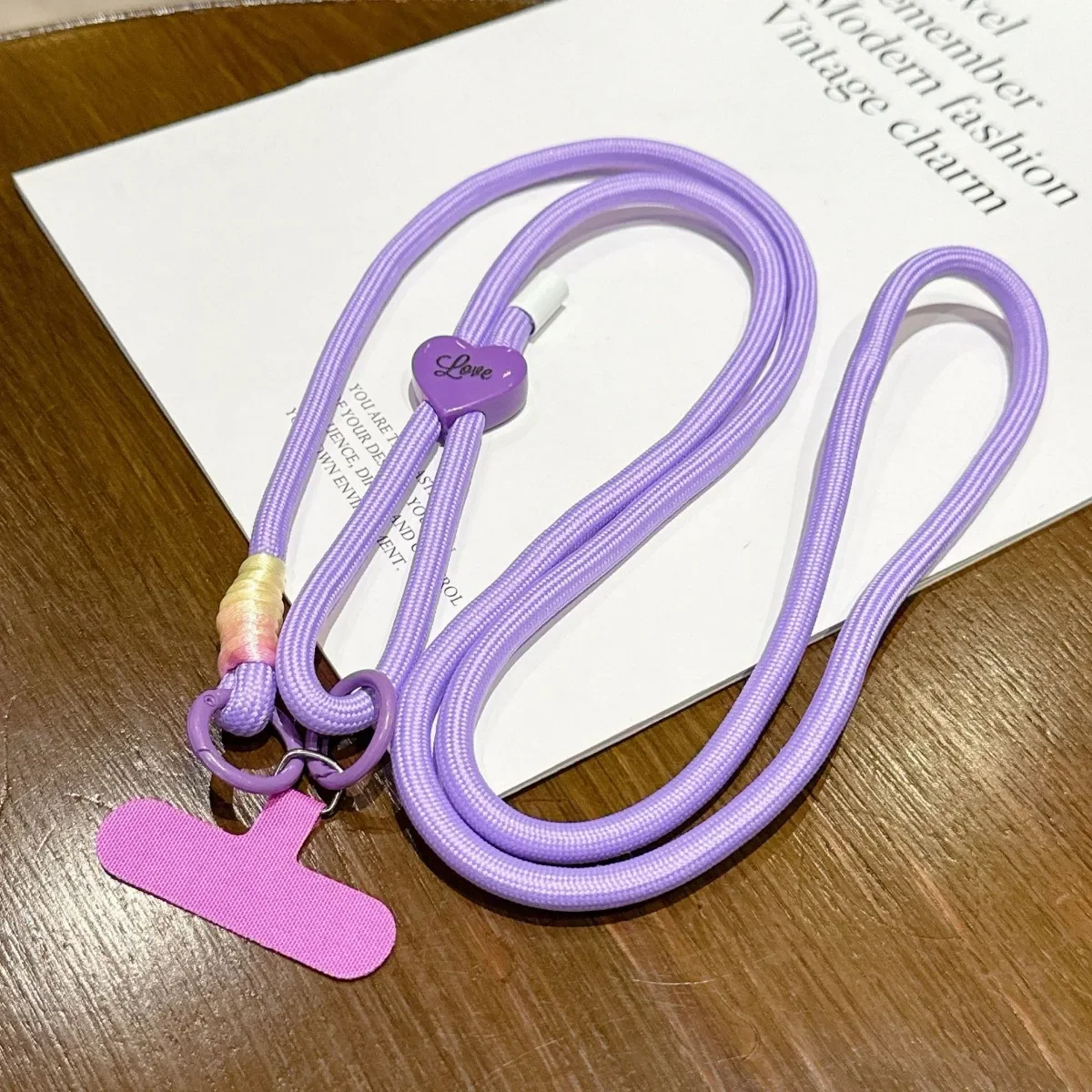 

Adjustable Crossbody Necklace Universal Mobile Phone Lanyard Multi-functional Anti-loss Strap Sturdy for Outdoor Smartphones