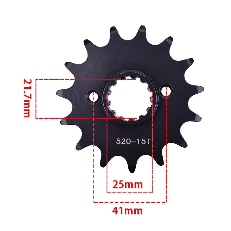 520 Chain 15T Front 45T Rear Sprocket for Yamaha MT03 XT660