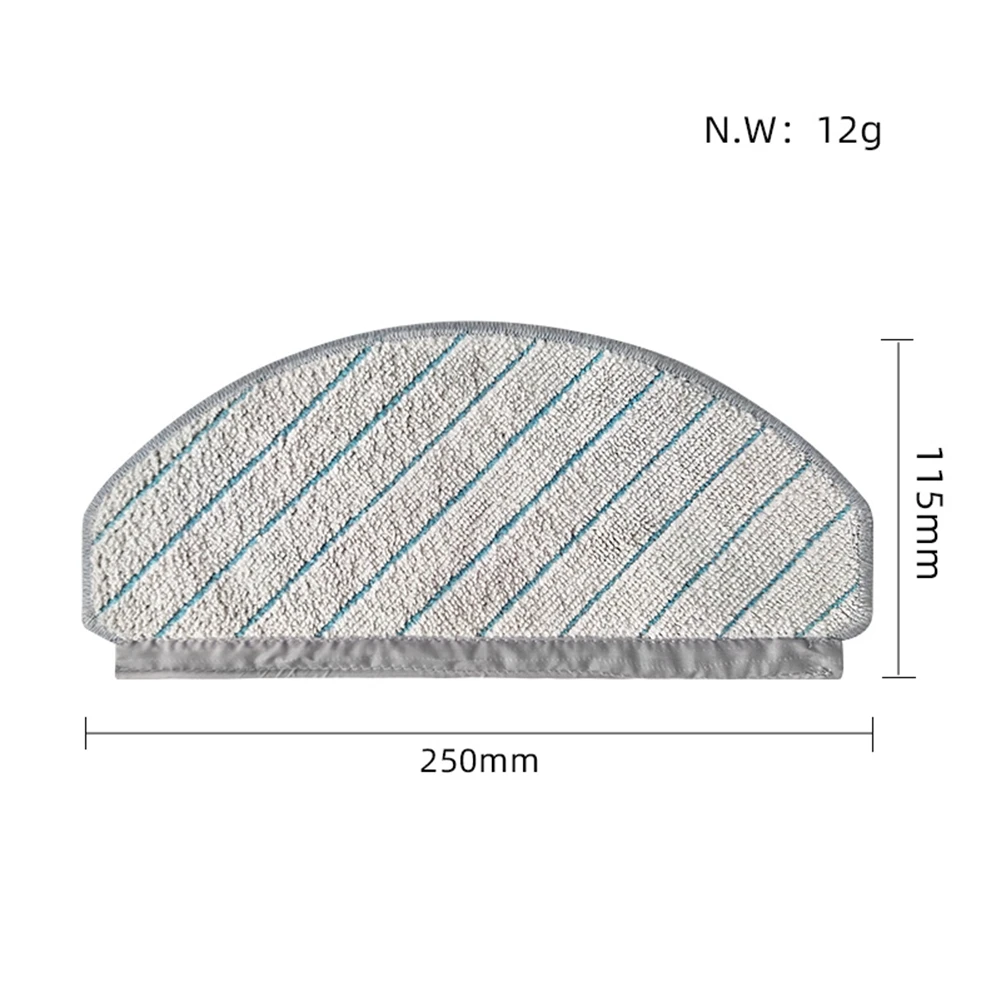 Robô Aspirador de pó Substituição, Peças sobressalentes, Escova principal, Escova lateral, Filtro Hepa, Mop Rag, para ECOVACS DEEBOT T10 PLUS