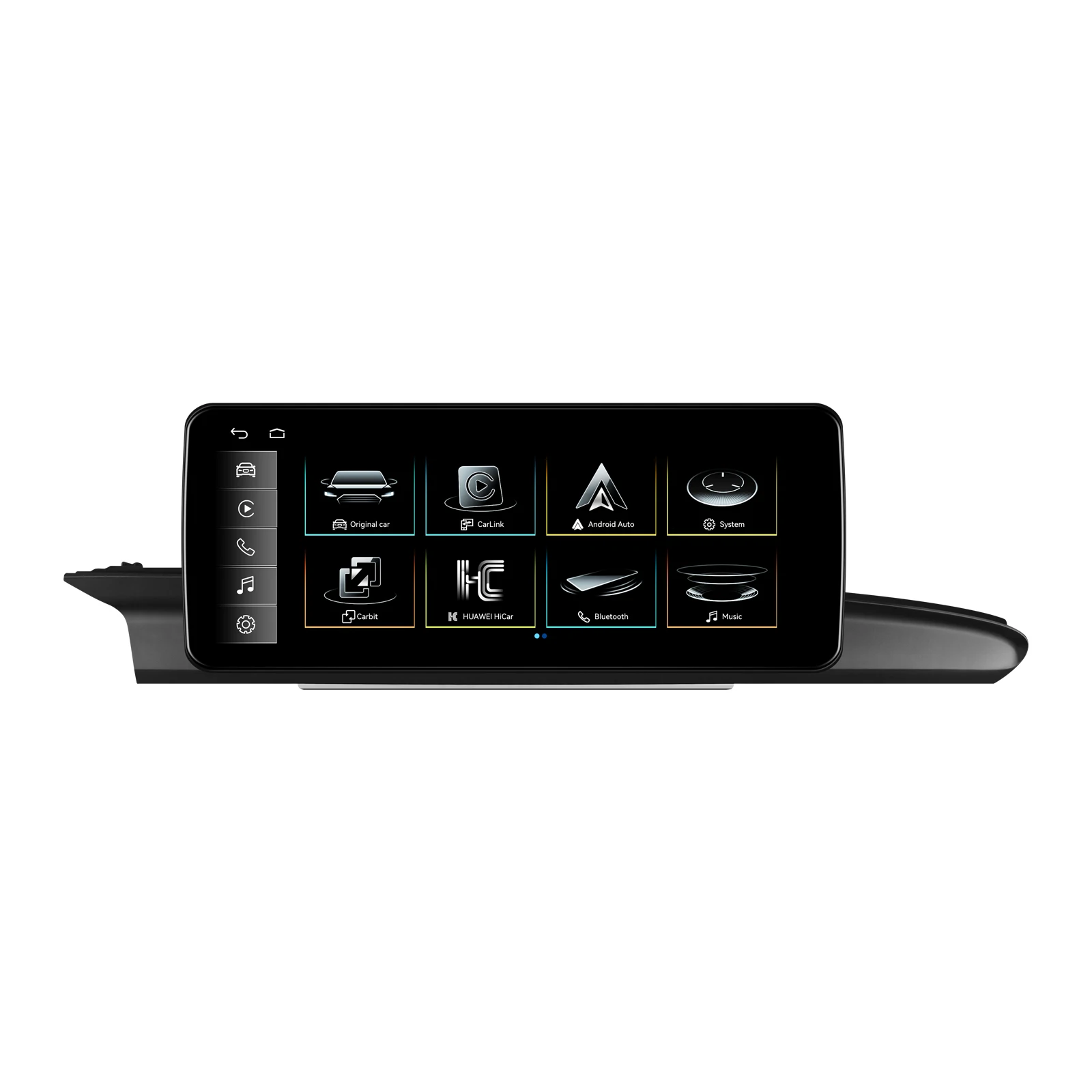 12,3-Zoll-Carplay-Linux-5.4-Autoradio für AUDI A6 C7 2011 - 2018 RMC HNR MHI2-System Multimedia-Videoplayer T113-i Dual-Core USB BT Mirror Link 10,25"-Bildschirm