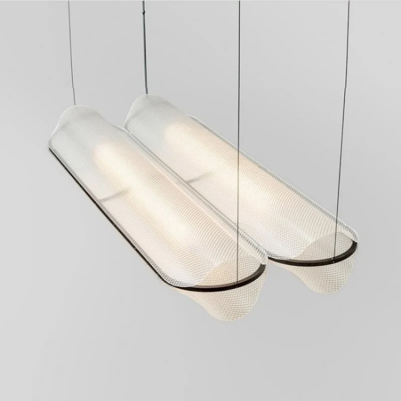 

MZISOSOD Postmodern Diamond Mesh Pendant Light for Restaurant Bar Counter Dining Table Shop Window Display Minimalist Hanging