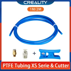 Creality ender 3 cr10 impressora 3d peças, tubo ptfe Bowden, guia remoto, 2x4mm