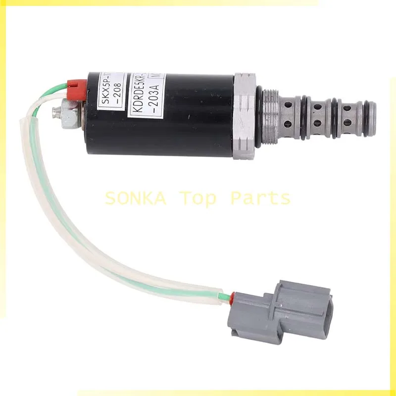 

40C07-203A KDRDE5KR-20/40C07-203A HYDRAULIC PUMP SOLENOID VALVE FOR SANY SY135-8 SY335-8 XUGONG SKX5P-17-208